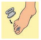 LINEA PIED GEL TOE M S016MF