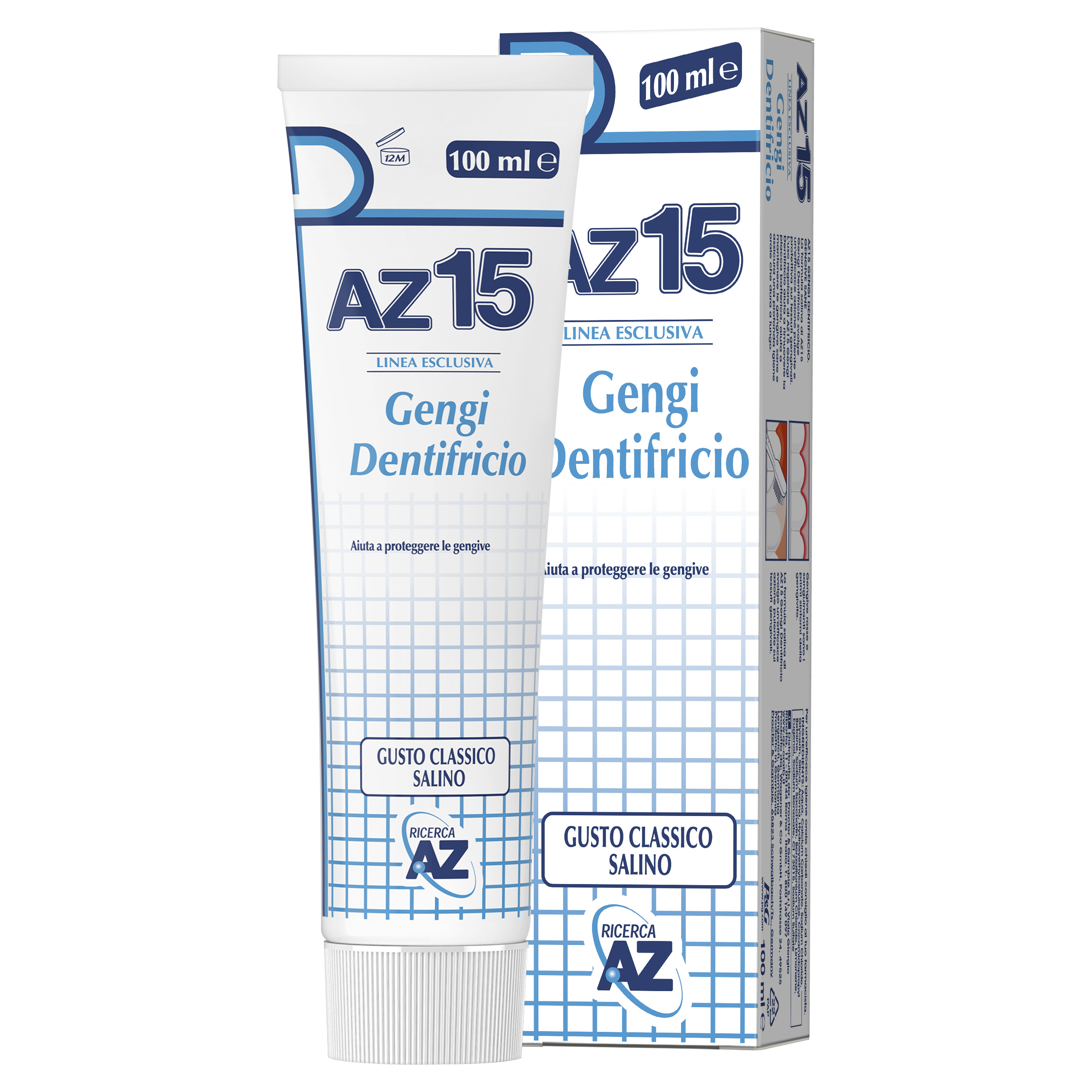 AZ 15 Gengidentifricio Dentifricio Per Gengive Arrossate 100 ml