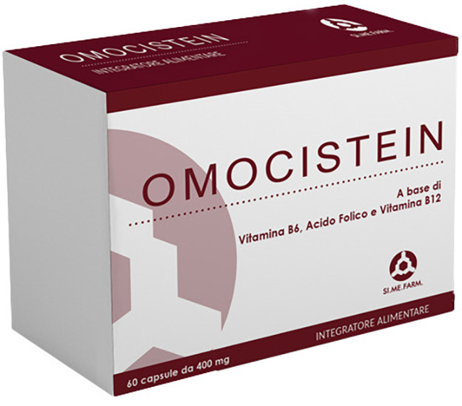 Omocistein Integratore di Omocisteina 60 Capsule