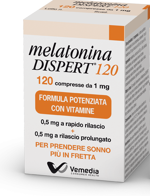 Melatonina Dispert - 120 compresse da 1 mg