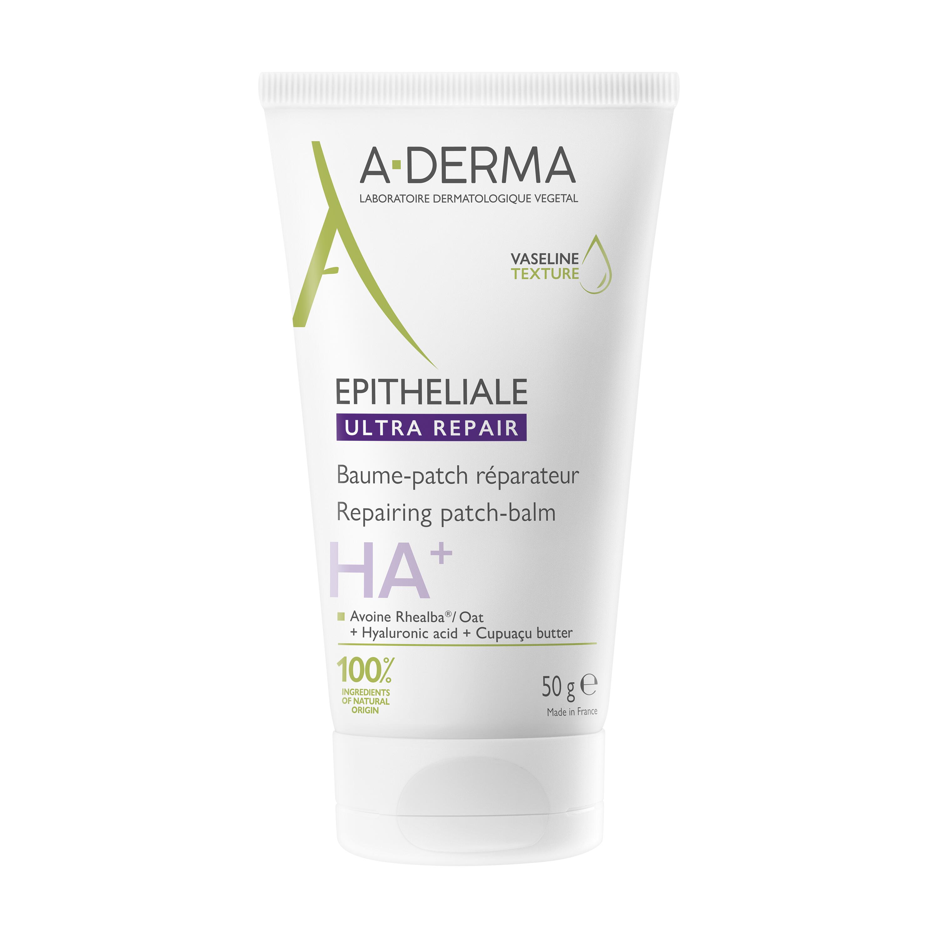 A-Derma Epitheliale Ultra Repair A.H. - Balsamo-Patch Ristrutturante Per Pelle Fragilizzata E Molto Secca 50 g