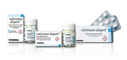 Valeriana Dispert - 60 Compresse rivestite - 45 mg 
