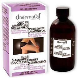 Dhermaoil Olio Mandorle Dolci Puro Emolliente Corpo 200 ml