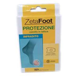 Zeta Foot Protezione In Lattice Cerotto Infradito 9 Pezzi