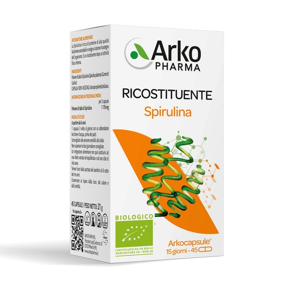Arkocapsule Spirulina Integratore Alimentare 45 capsule