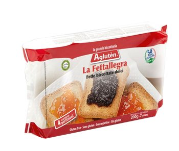 Agluten La Fettallegra Fetta Biscottata Senza Glutine 160 g