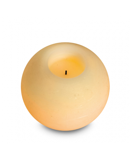 Innoliving Candela Al Led Sferica Media In Vera Cera