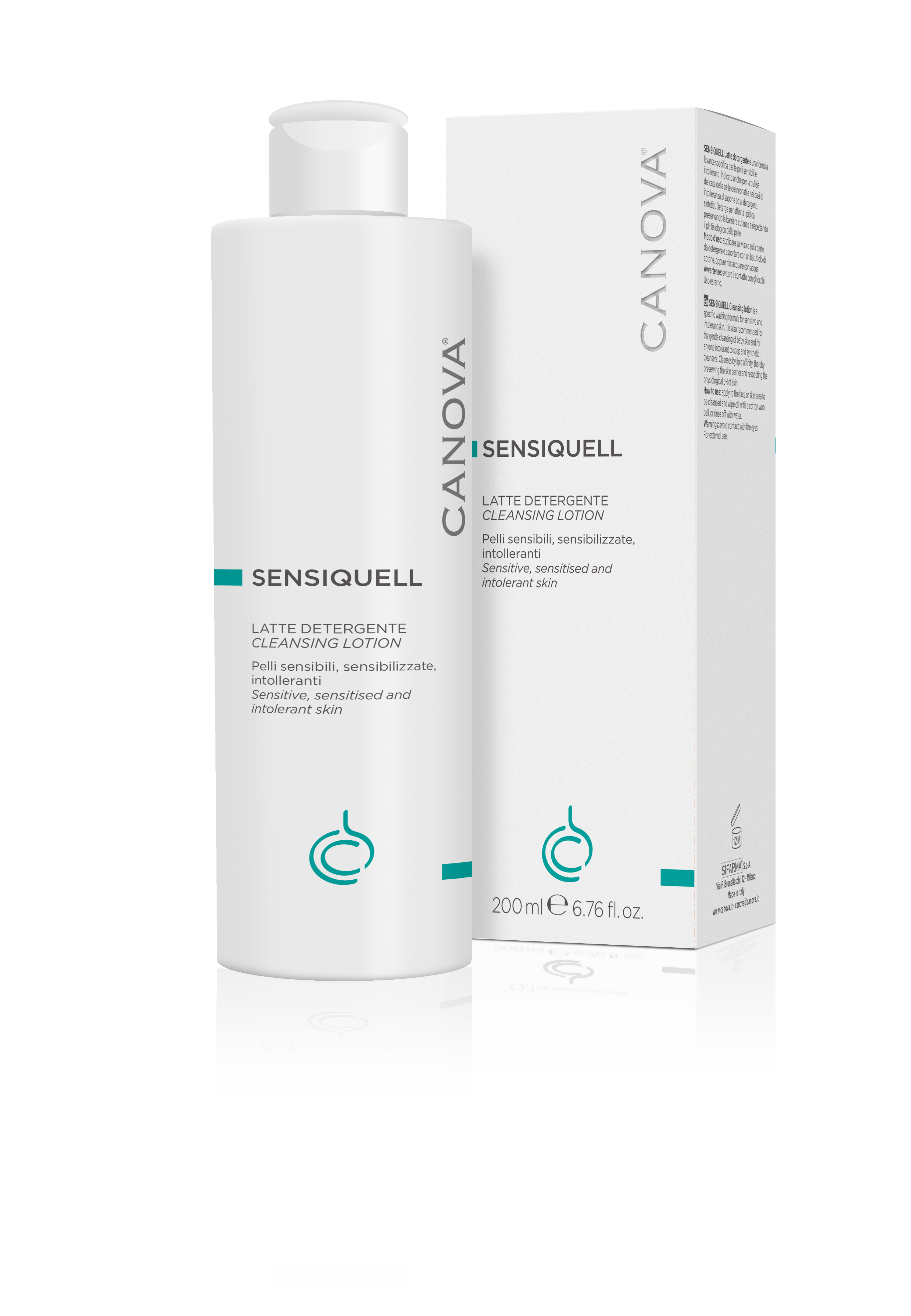 Canova Sensiquell Latte Detergente Pelle Sensibile 200 ml