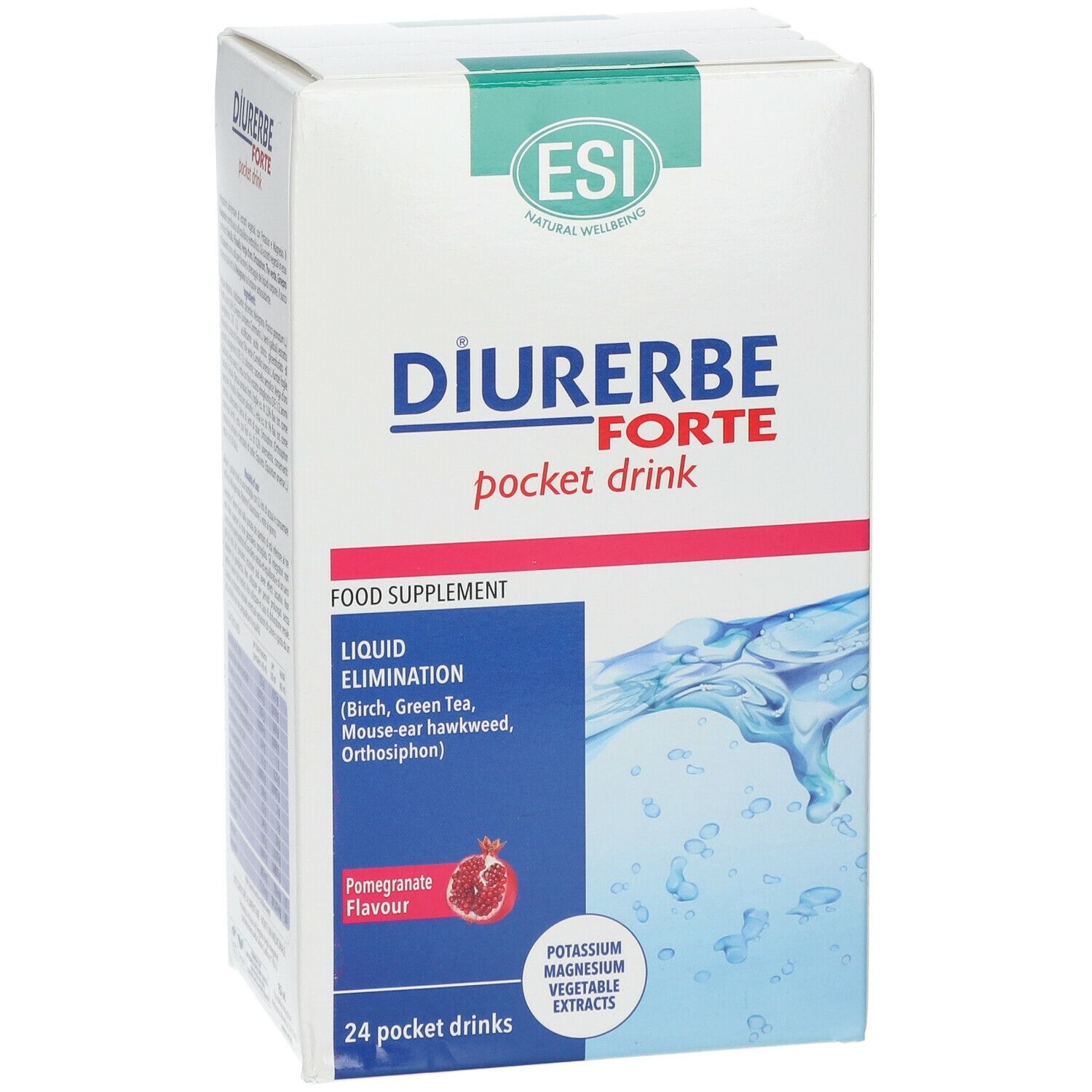 ESI Diurerbe Forte 24 Drink  Pochet Melograno