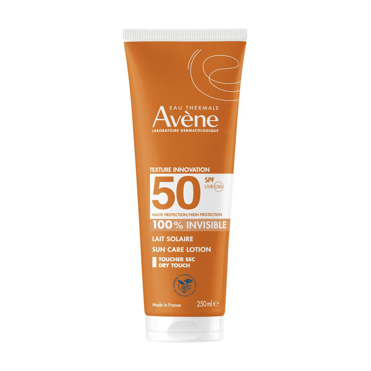 Avène Latte Solare SPF50 - Protezione Solare Invisibile Alta 250 ml