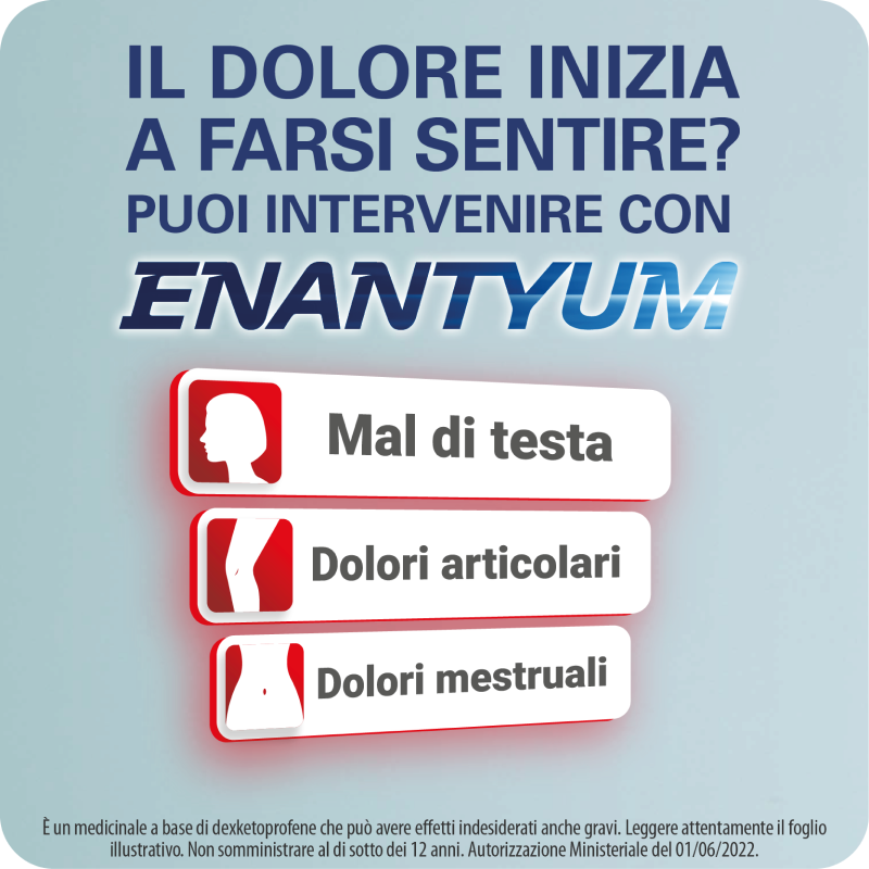 Enantyum - 20 Compresse Rivestite - 25 mg