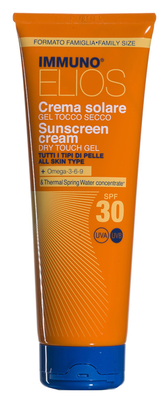 Immuno Elios SPF30 Crema Solare Gel Tocco Secco 250 ml