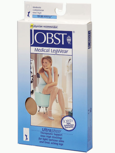 Jobst Us 15-20 mmhg Collant Elastico Nero Taglia 2