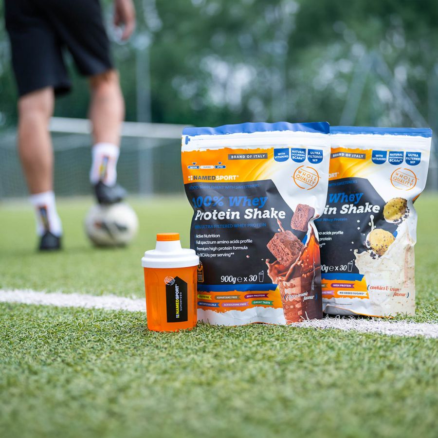 Named Sport 100% Whey Protein Shake Cookies & Cream - Proteine Del Siero Del Latte In Polvere 900 g