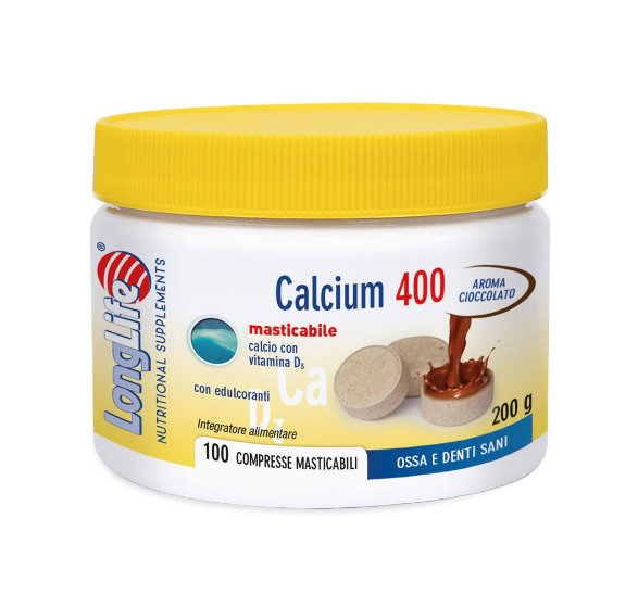 Longlife Calcium Cioccolato 100 Compresse