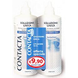 Contacta Soluzione Unica Isotonica 2 Confezioni 360 ml