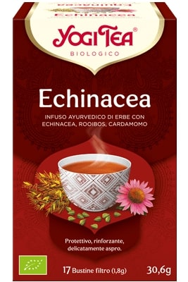 Yogi Tea Echinacea Infuso Ayurvedico Biologico