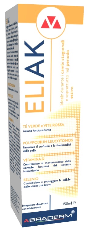 BRADERM ELIAK 150ml