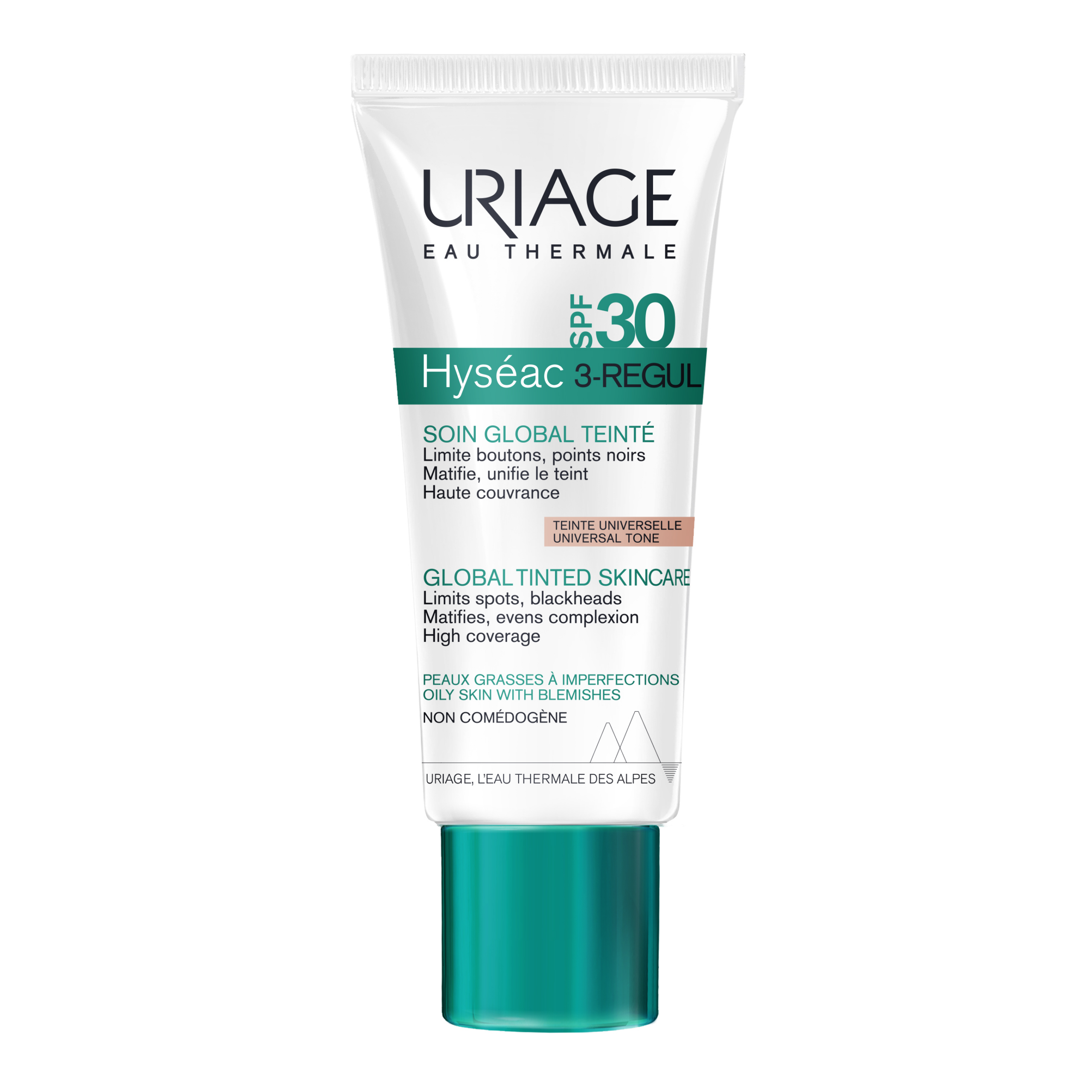 Uriage Hyséac 3-Regul Trattamento Globale Colorato SPF 30 Anti-imperfezioni Viso 40 ml