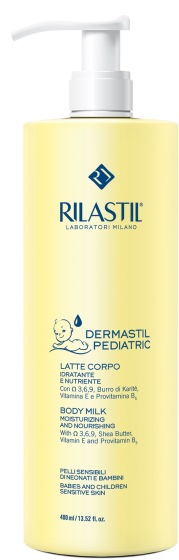Rilastil Dermastil Pediatric Latte Idratante Viso e Corpo 400 ml