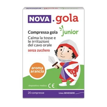 Nova Gola Junior Arancia 20 Compress