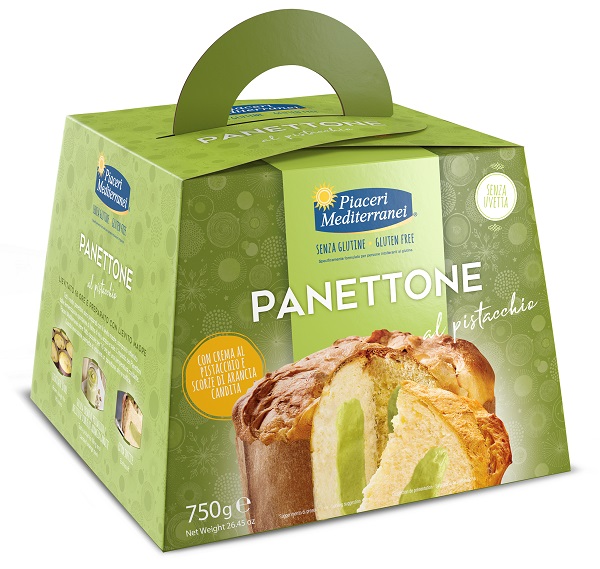 PIACERI MEDITERRANEI Panettone Pistacchio