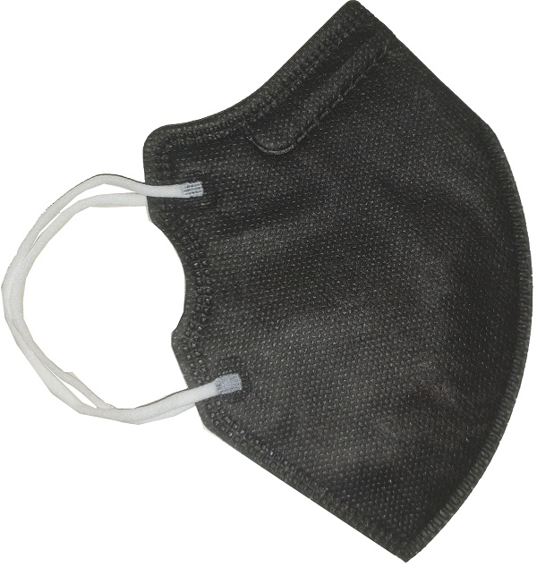 2A MASCHERINA FFP2 NR NERO 1PZ