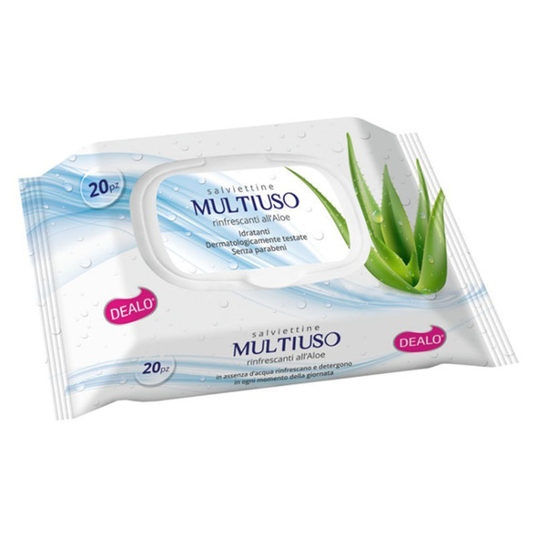 DEALO SALV M/USO ALOE VERA 20 PZ