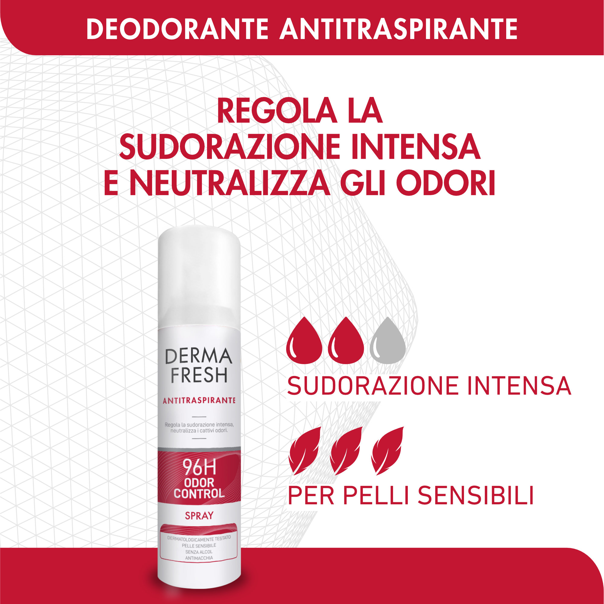 DERMAFRESH 96H ODOR CONTR150ML