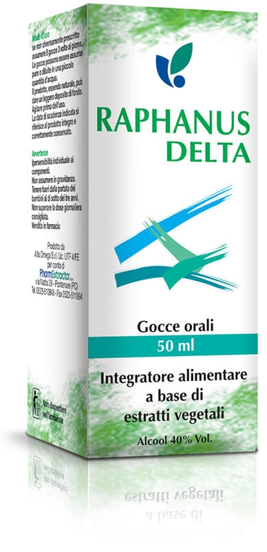 Raphanus Delta Soluzione Idroalcolica Gocce Integratore 50 ml