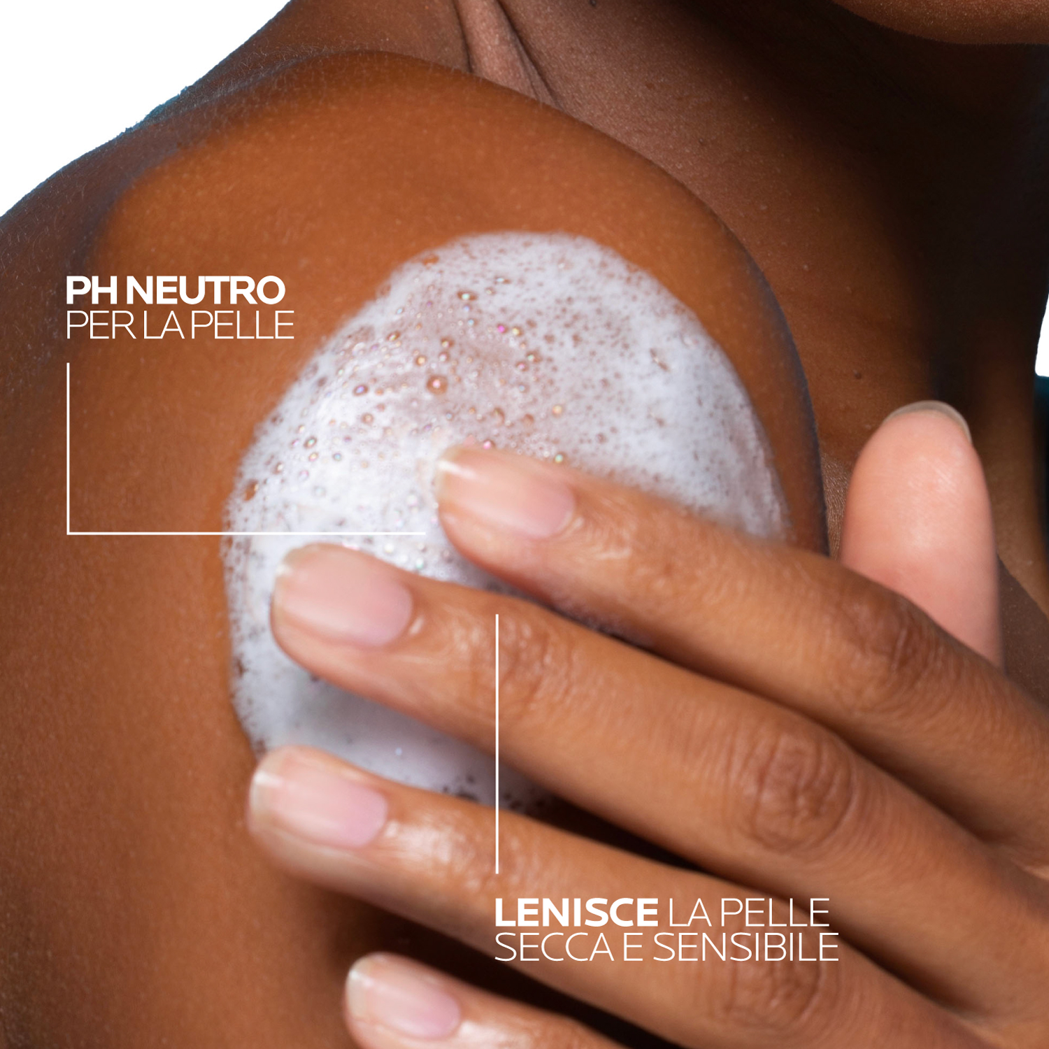 La Roche-Posay Lipikar - Gel Lavant Gel Doccia Detergente Delicato Per Pelle Secca E Sensibile Eco-Ricarica 400 ml