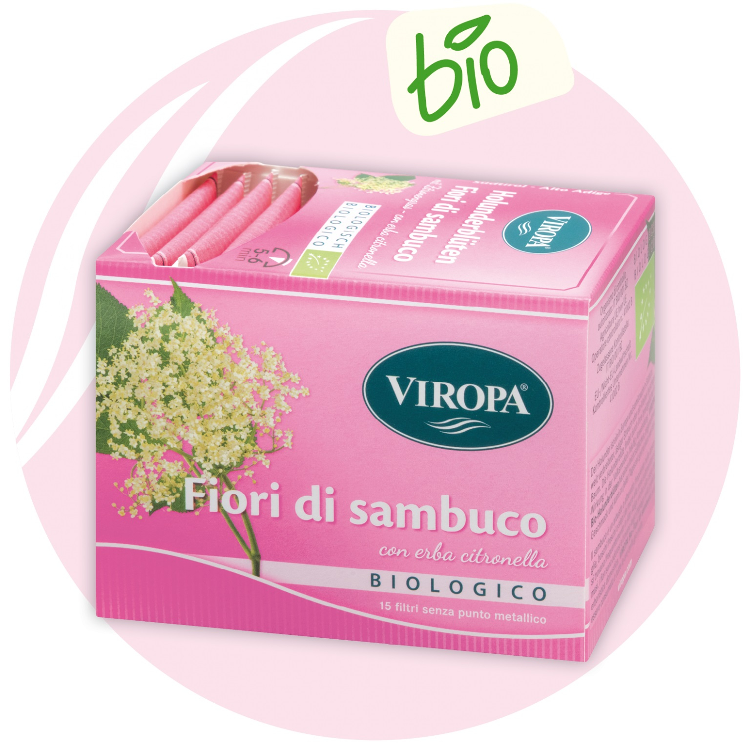 Viropa Fiori di Sambuco Infuso Bio