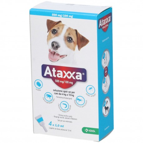 ATAXXA SPOT ON 4PIP 1ML 4-10KG
