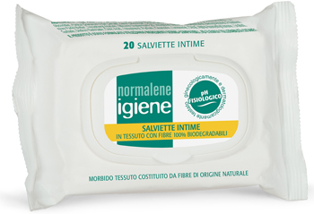 Normalene Igiene Salviettine Intime 20 Pezzi
