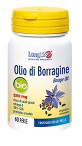 Longlife Integratore di Olio di Borragine 500 mg