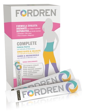 Fordren Complete Formula Evoluta Drenante Integratore Donna 25 Stick Pack