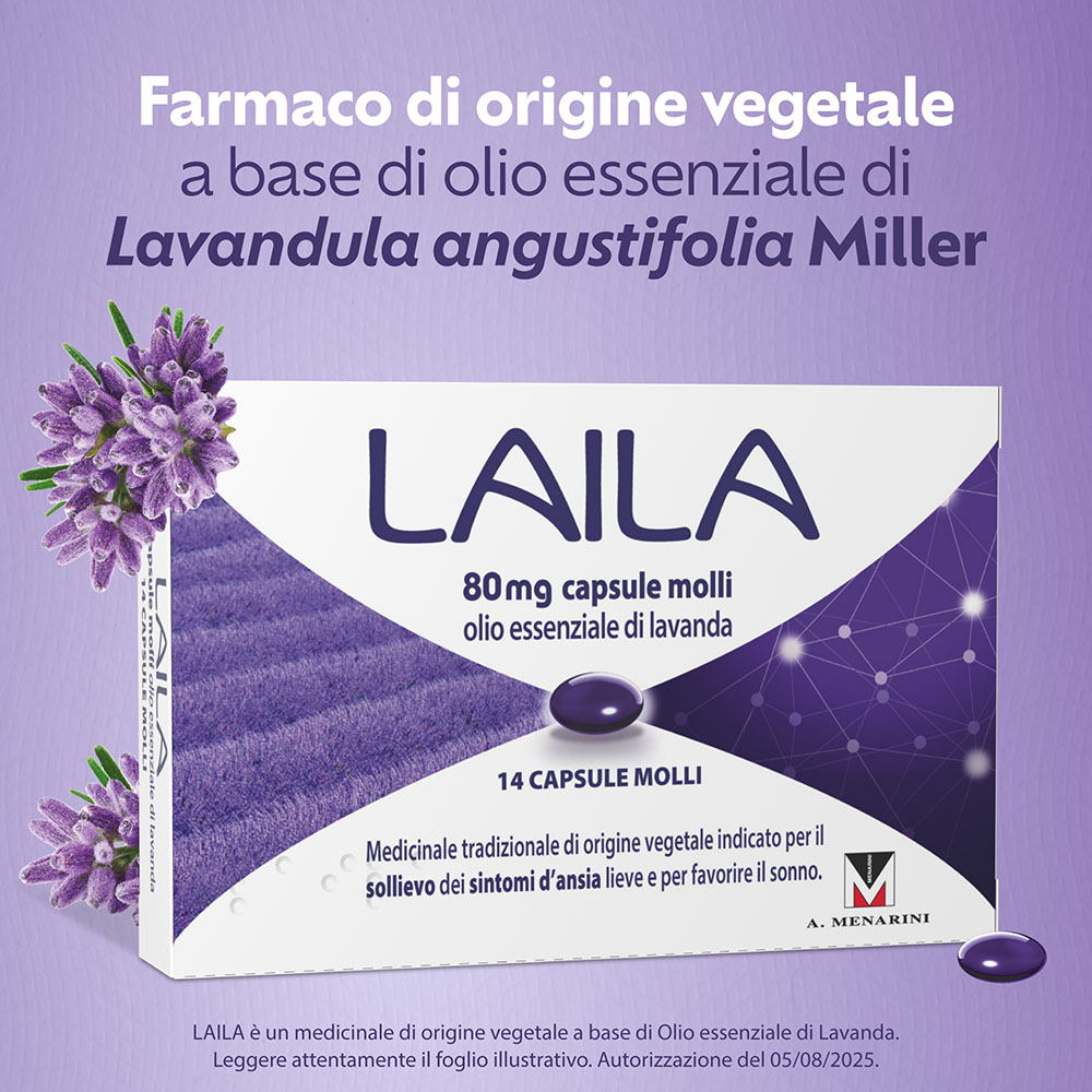 Laila per ansia lieve 14 capsule molli