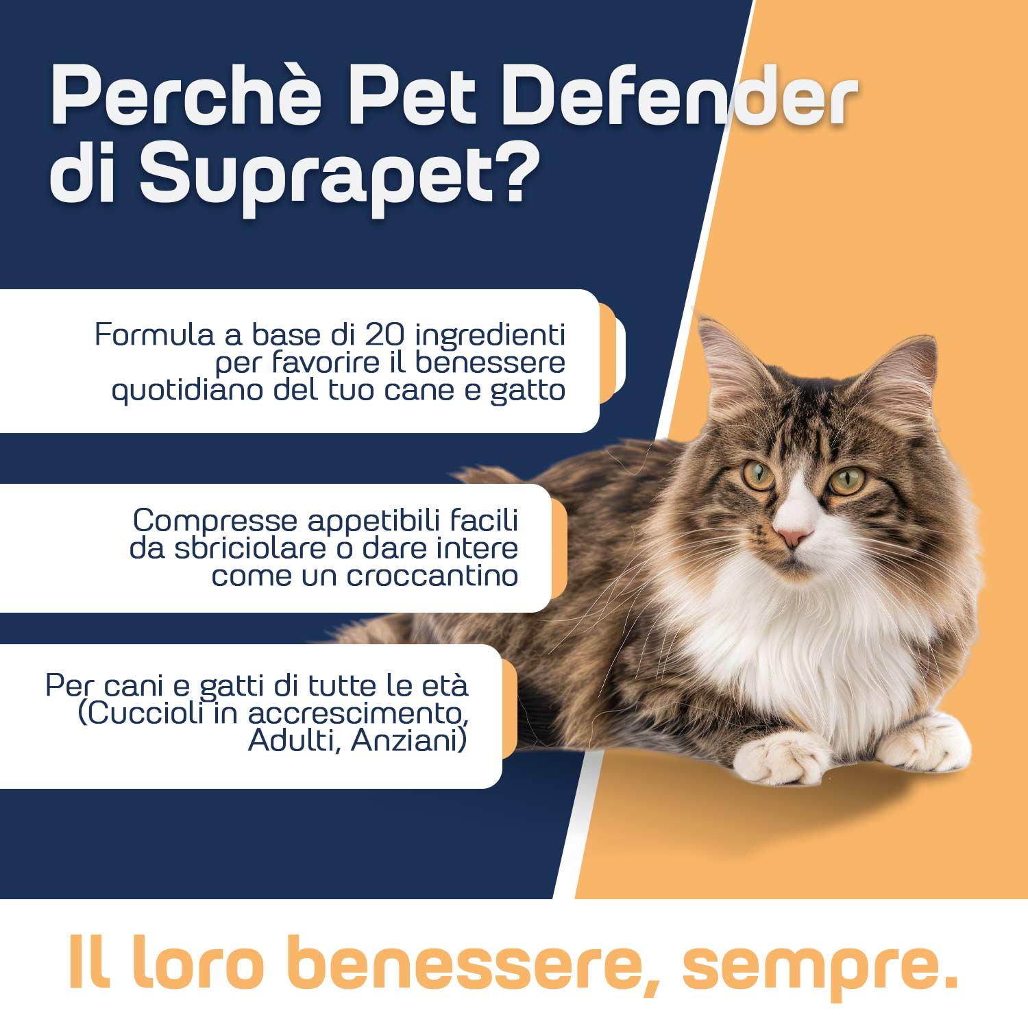 Suprapet 360 pet defender 90 compresse