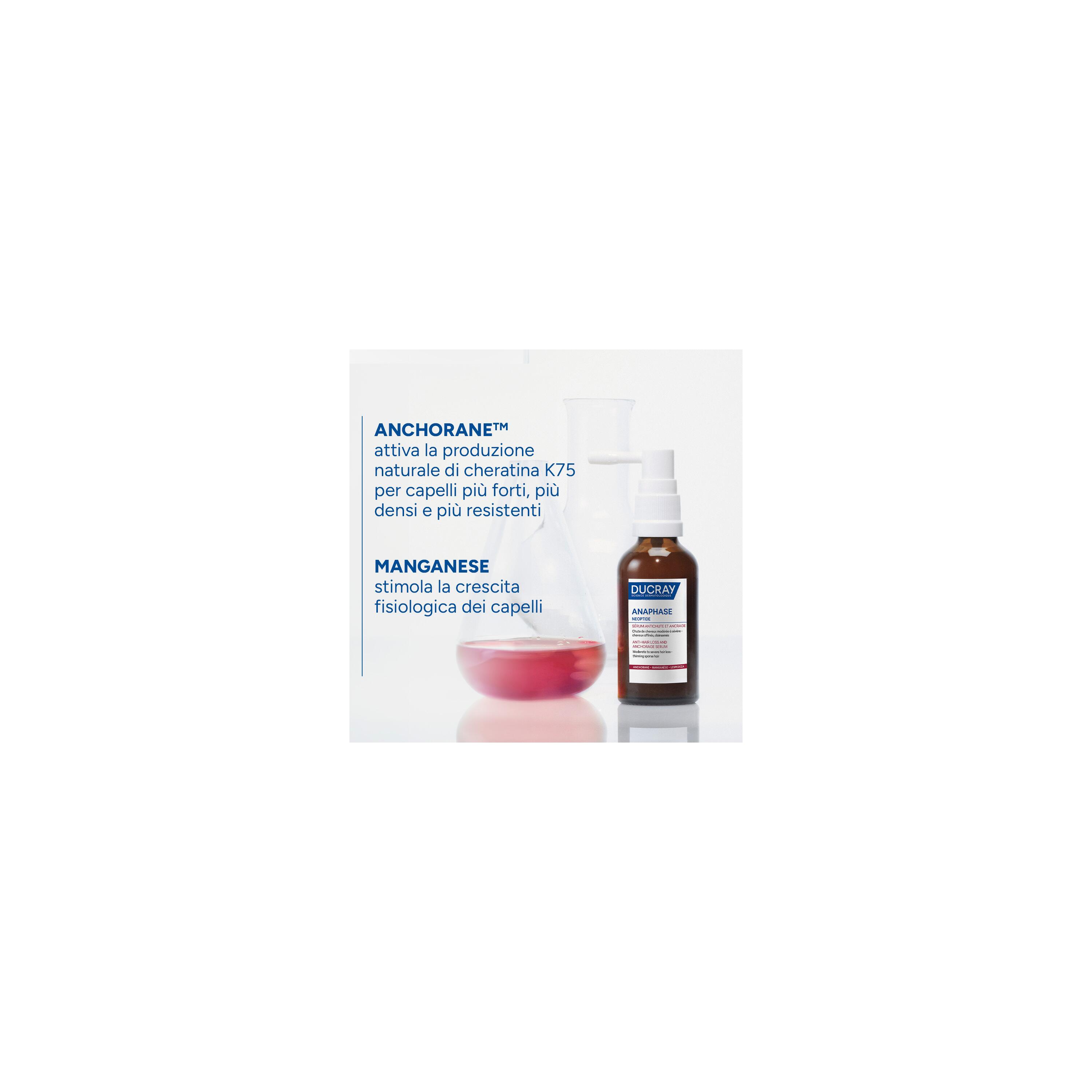Ducray Anaphase Neoptide - Siero Anti-Caduta E Volumizzante 2 Flaconi Da 50 ml