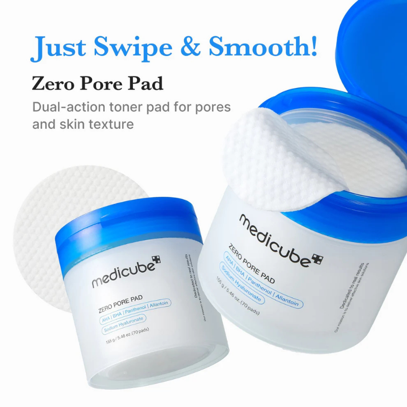 Medicube Zero Pore Pads 2.0 - 70 Dischetti Esfolianti