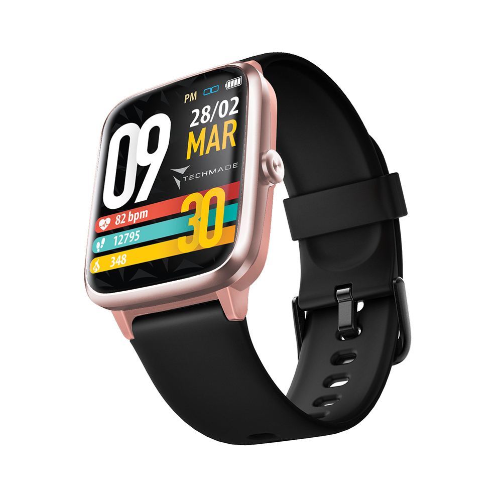 MOVE SMARTWATCH GOLDEN ROSE BLACK