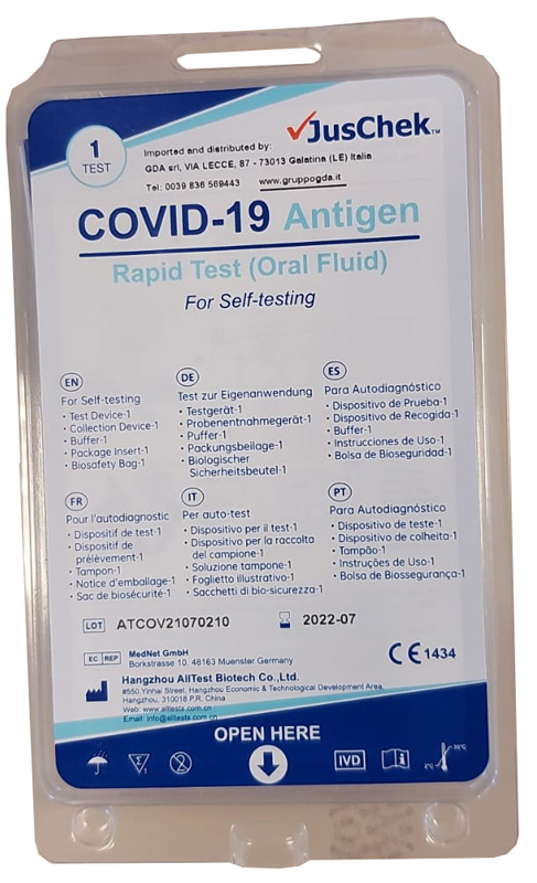 TAMPONE SALIVARE AUTOD 1PZ