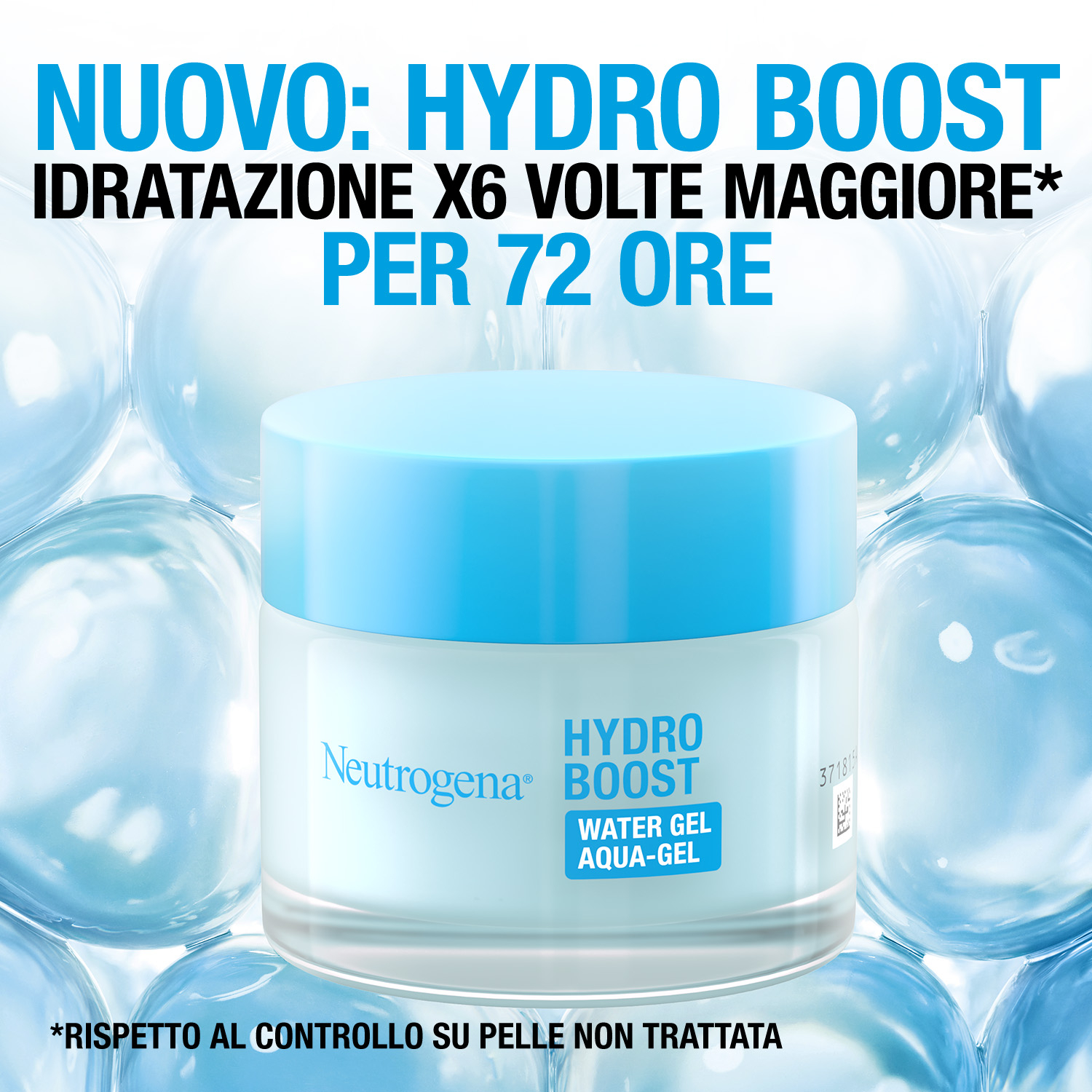 Neutrogena Hydro Boost Acqua Gel Crema Idratante Viso con Acido Ialuronico 50 ml