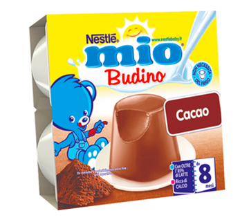 NESTLE MIO BUDINO CACAO 4X100G