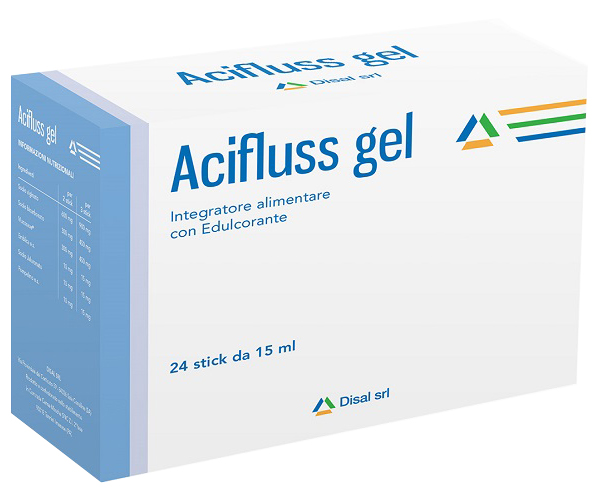 Acifluss Gel Integratore Contro Acidità Gastrica 24 Stick