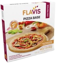 Flavis Base di Pizza Aproteica 2x150 g