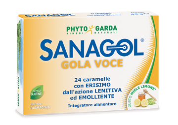 Sanagol Gola Voce Gola Voce Erisimo Caramelle Balsamiche Miele E Limone 24 Pezzi