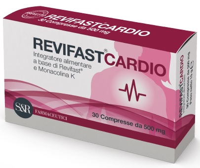 Revifast Cardio Integratore Controllo del Colesterolo 30 Compresse