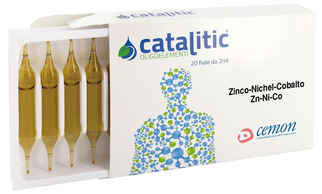Cemon Catalitic Oligoelementi Zinco-Nichel-Cobalto 20 Fiale da 2 ml