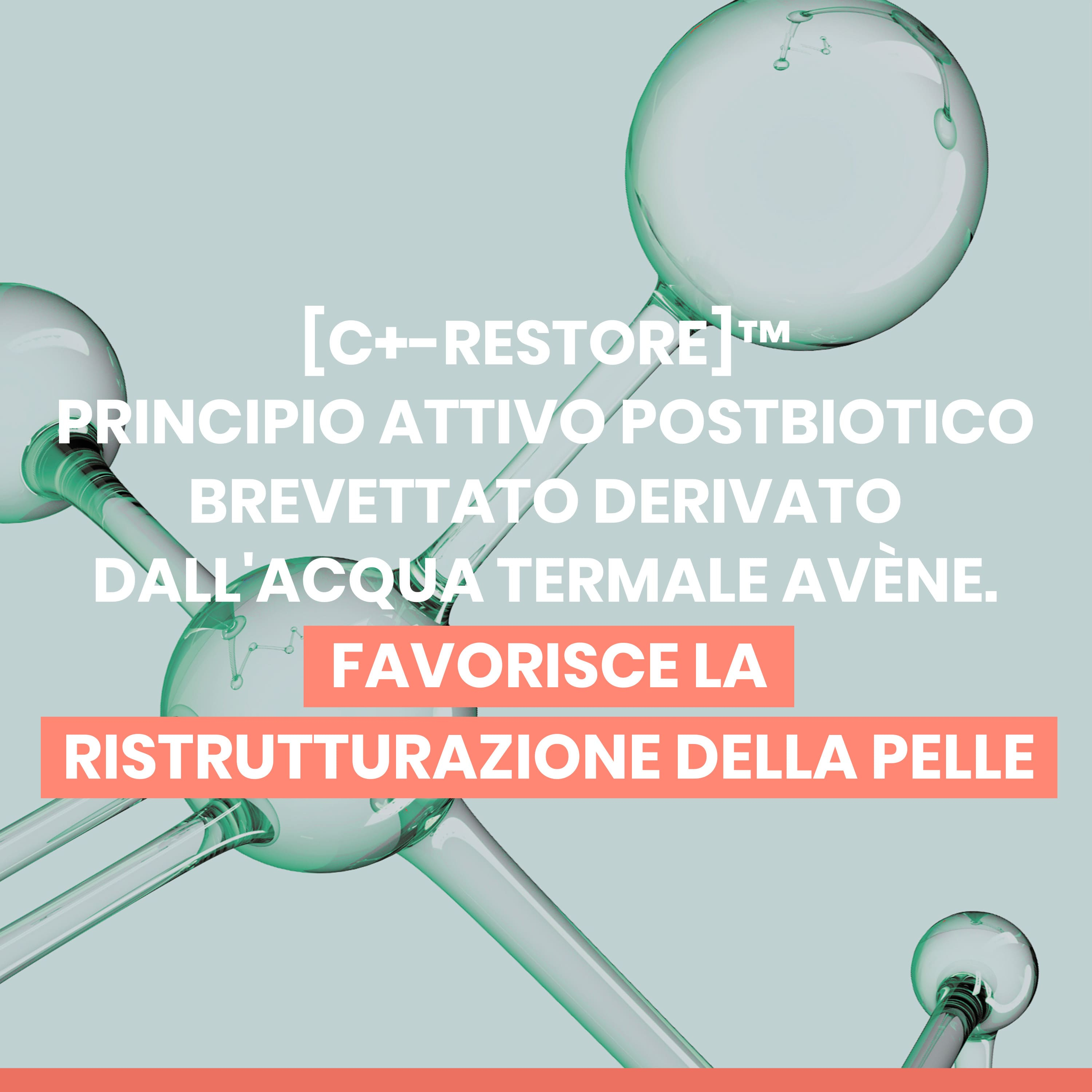 Eau Thermale Avène Cicalfate+ Crema ristrutturante multi-protettiva SPF 50+, efficacia contro i segni residui, Pelle fragilizzata esposta al sole, 30ml